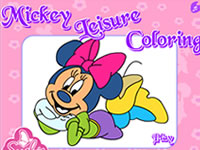 Mickey Leisure Coloring